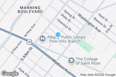 Map image of the property - 675 Hudson Ave