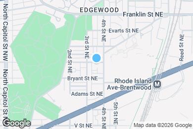 Map image of the property - 321 Channing St NE