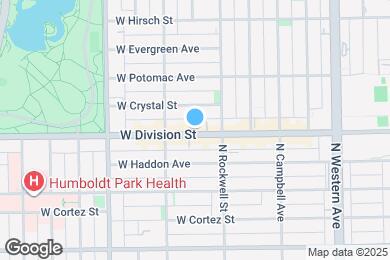 Map image of the property - 2628 W Division St