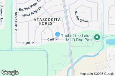 Map image of the property - 16303 Mango Ridge Ct