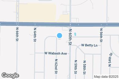 Map image of the property - 8684 N 62nd St