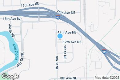 Map image of the property - 903 12th Ave NE