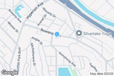 Map image of the property - 2854 Rowena Ave