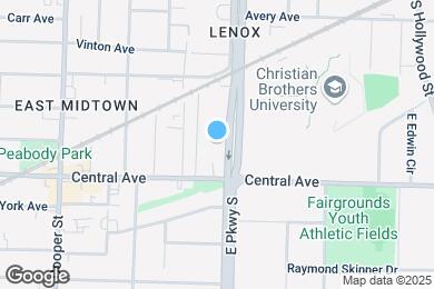 Map image of the property - 665 E Pkwy S