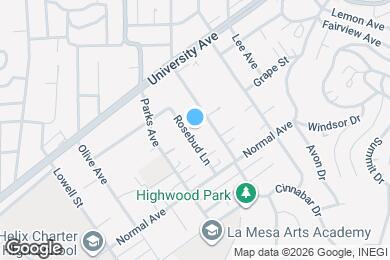 Map image of the property - 4415 Rosebud Ln