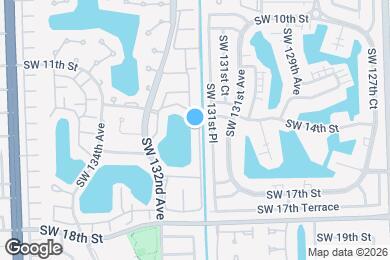 Map image of the property - 1314 SW 131st Pl Cir E