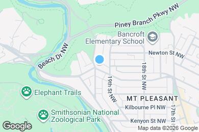 Map image of the property - 1927 Park Rd NW