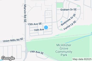 Map image of the property - 8421 16th Ave SE