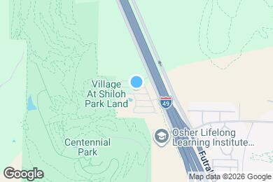 Map image of the property - 2834 W Lakewood Dr