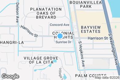 Map image of the property - 600 W Sunrise Dr
