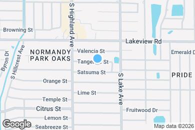 Map image of the property - 1527 Tangerine St