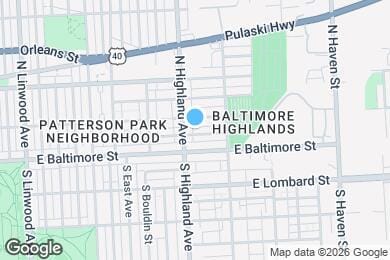 Map image of the property - 3402 Noble St