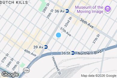 Map image of the property - 37-25 32nd St