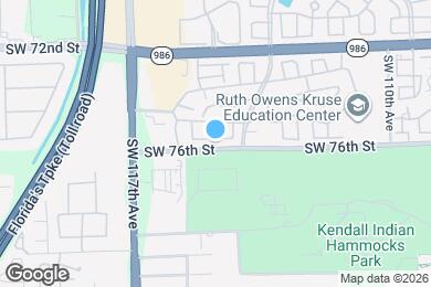 Map image of the property - 11450 SW 75th Ter