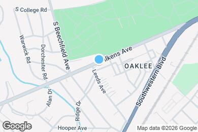 Map image of the property - 4041 Wilkens Ave