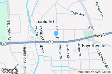 Map image of the property - 107 Center St