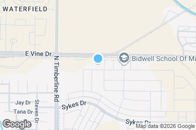 Map image of the property - 2726 Barnstormer St