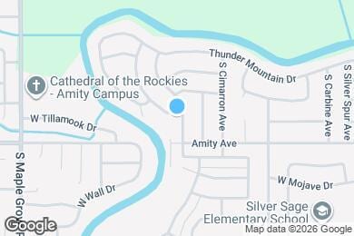 Map image of the property - 4497 S Chariot Way