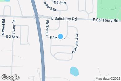 Map image of the property - 16917 E 3rd St S