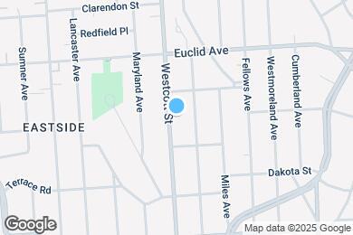 Map image of the property - 931 Westcott St