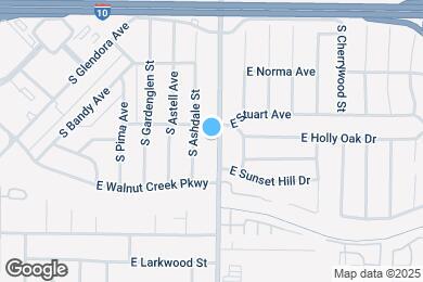 Map image of the property - 317 S Lark Ellen Ave