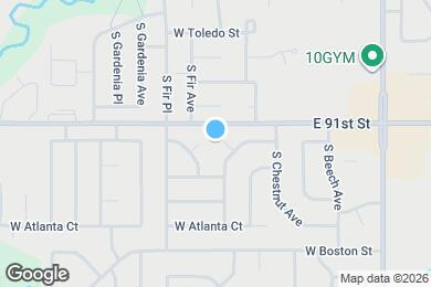 Map image of the property - 2605 W Washington Cir