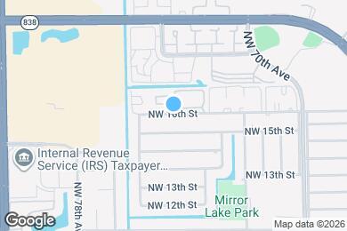 Map image of the property - 7464 NW 16th St