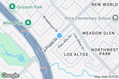 Map image of the property - 1932 La Prada Pkwy