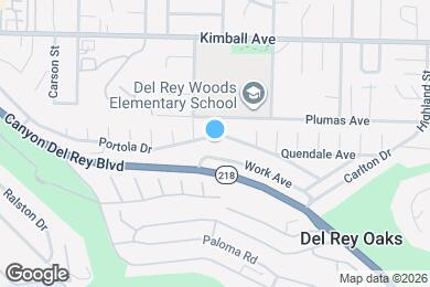 Map image of the property - 1000 Portola Dr