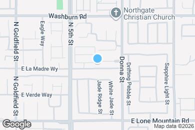 Map image of the property - 705 Picasso Picture Ct