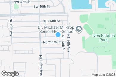 Map image of the property - 1320 NE 211th Ter