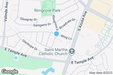 Map image of the property - 17003 Abell Ct