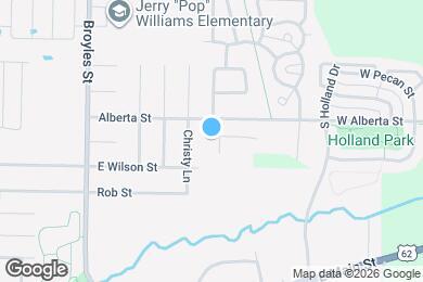 Map image of the property - 231 N Broadway Dr