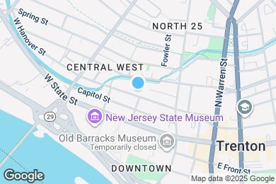 Map image of the property - 178 W Hanover St