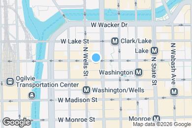 Map image of the property - 151 E Randolph St