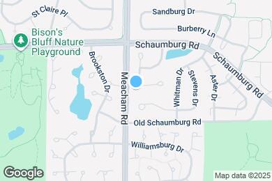 Map image of the property - 1409 Sturgeon Bay Ct