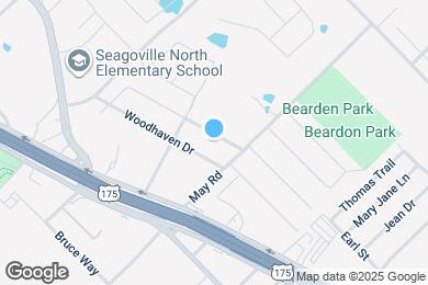 Map image of the property - 1609 Parkhaven Dr