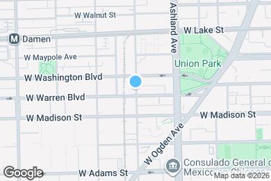 Map image of the property - 1714 W Warren Blvd