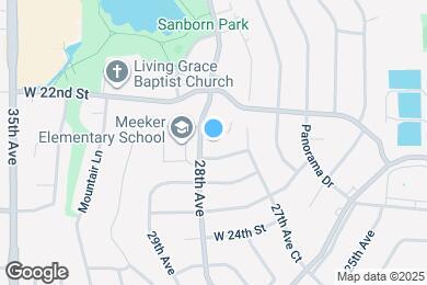 Map image of the property - 2742 W 22nd Street Dr