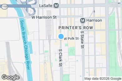 Map image of the property - 879 S Clark St