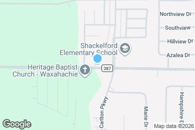 Map image of the property - 3000 Huntington Ct