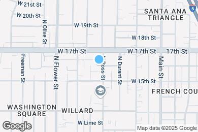 Map image of the property - 1602 N Ross St