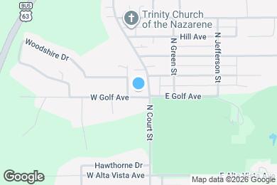 Map image of the property - 111 W Golf Ave