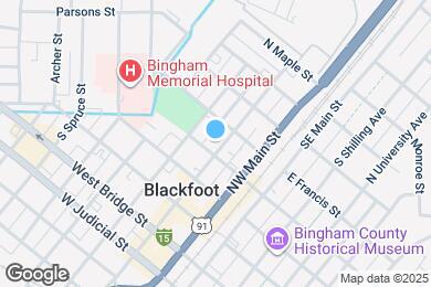 Map image of the property - 311 N Broadway St