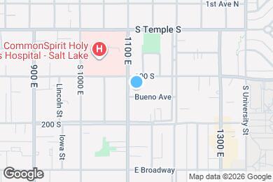 Map image of the property - 115 S 1100 E