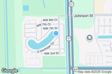 Map image of the property - 21531 S Heritage Cir