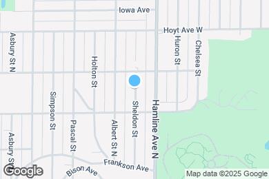 Map image of the property - 1475 Sheldon St