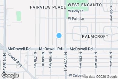Map image of the property - 1629 N Laurel Ave