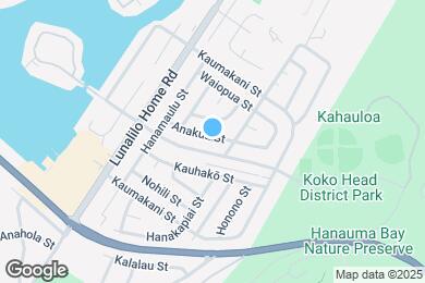 Map image of the property - 7263 Anakua St