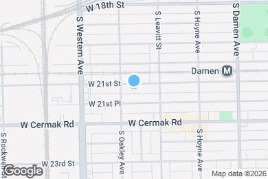 Map image of the property - 2241 W 21st St